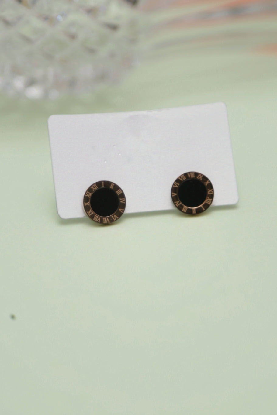 Roman Black Studs