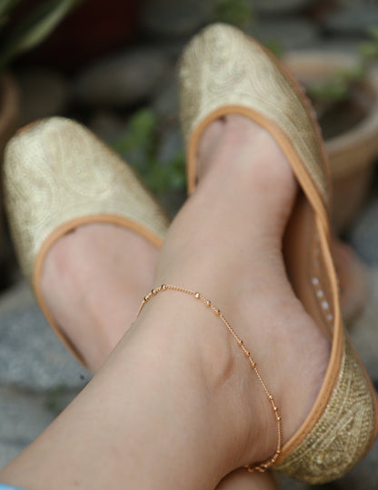 Dainty Gold Anklet