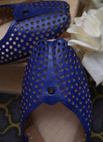 Blue Cutwork