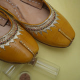 Kids Yellow Pahari Leather