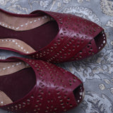 Peeptoes Maroon