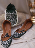 Green Embellishment With Potli Combo