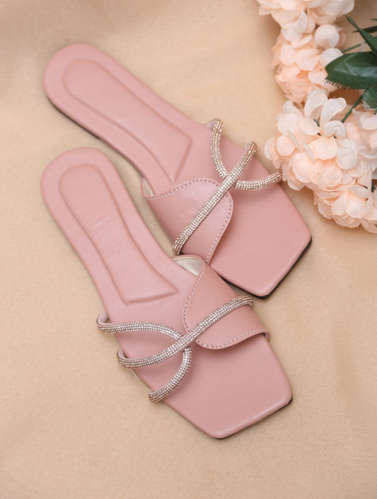 Blingy Slides (Pink)