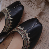 Black  Pahari leather