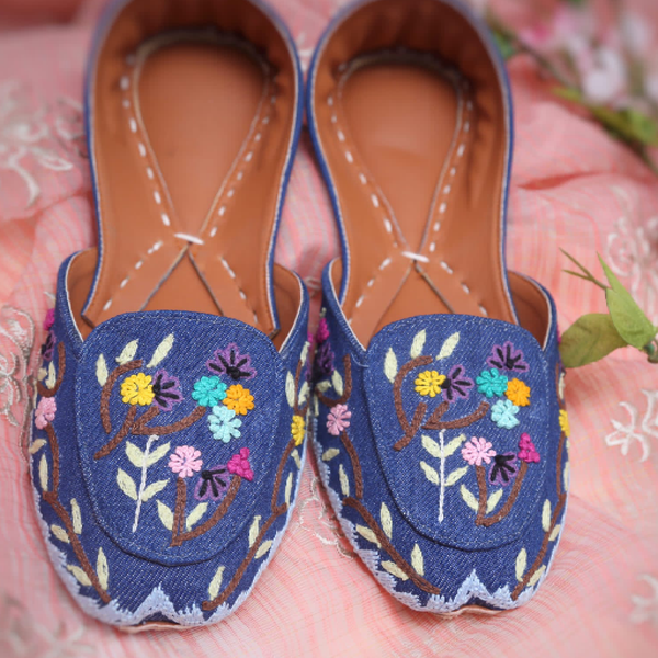 ladies khussa shoes, rang ja khussa,  women's khussa shoes online